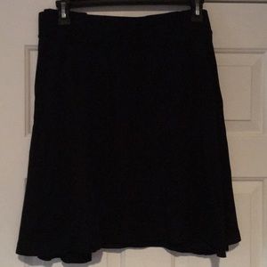 Torrid black skater skirt size 4